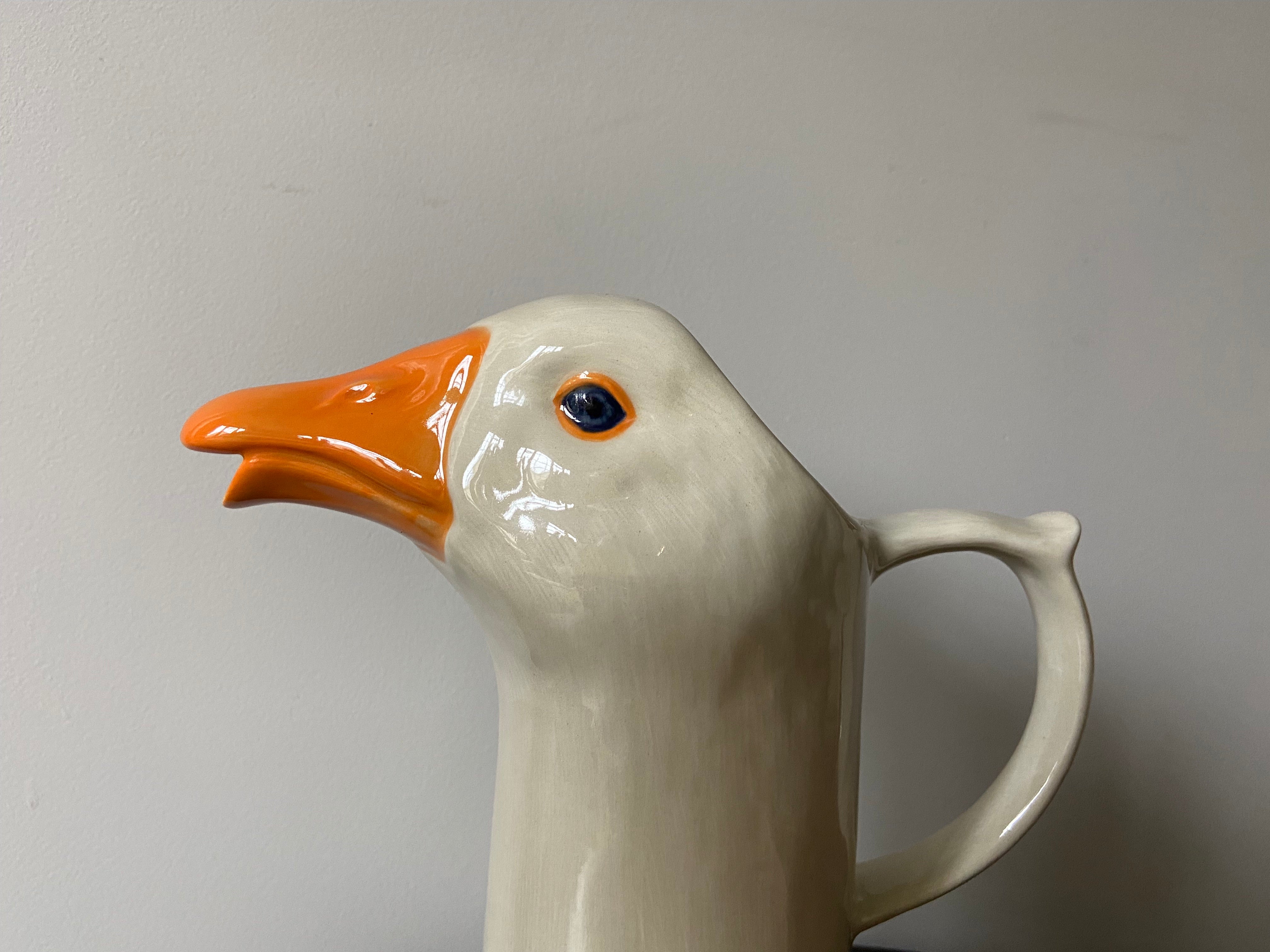Ceramic Goose Vase