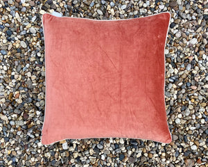 Paprika Velvet Cushion